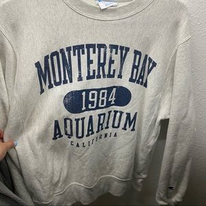 Monterey Bay Aquarium Champion sweatshirt